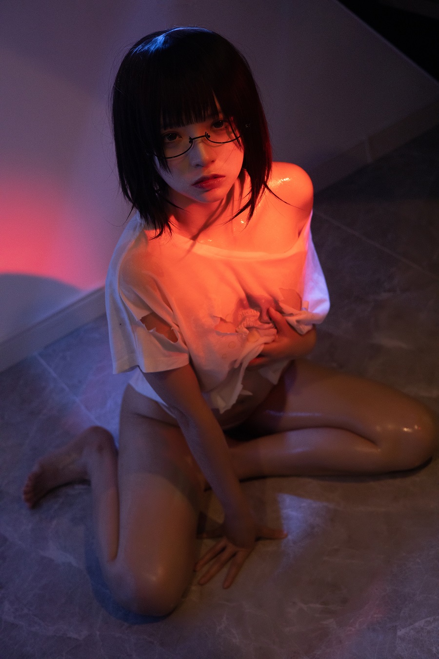 疯猫ss-2022夏日限定B本-破碎半袖[20P] 小姐姐 预览2图