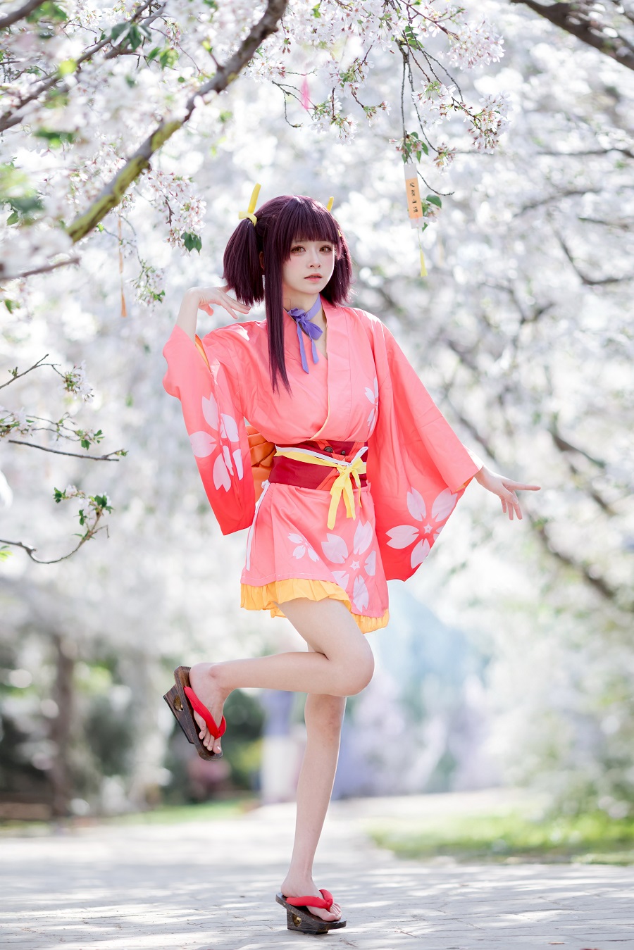 九柒喵-甲铁城的卡巴内瑞-无名和服[34P] 小姐姐 预览3图