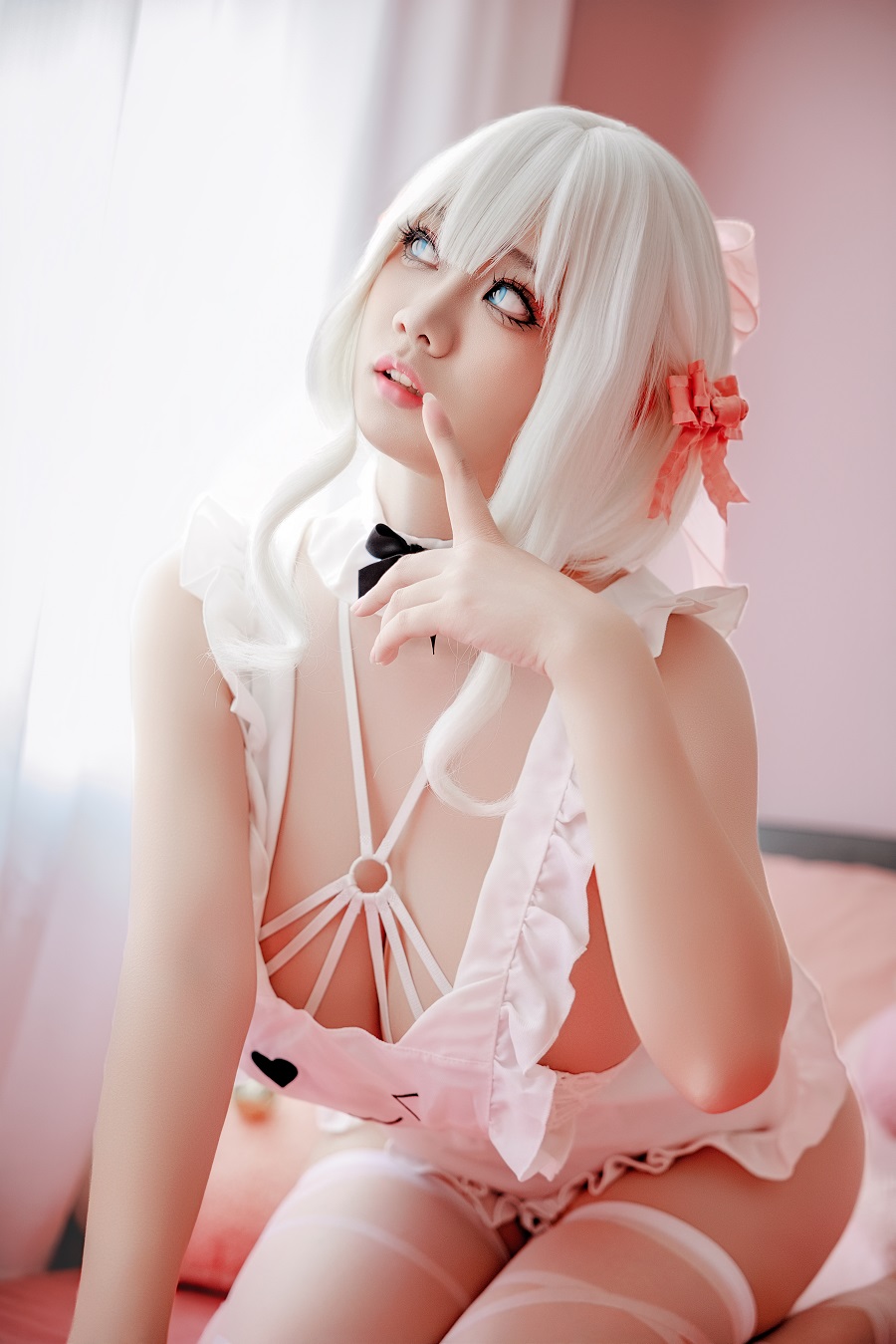 阿雪雪_yuki-午睡围裙[120P+1V] 小姐姐 预览2图