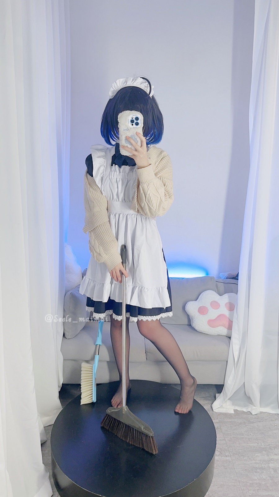 Seele麦麦-希儿女仆黑丝[8P] 小姐姐 预览2图