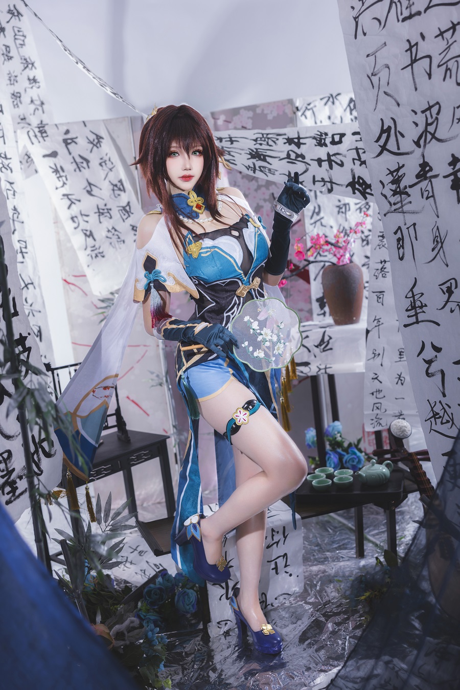 雪晴Astar-崩坏·星穹铁道-阮梅[84P+3V] 小姐姐 预览1图
