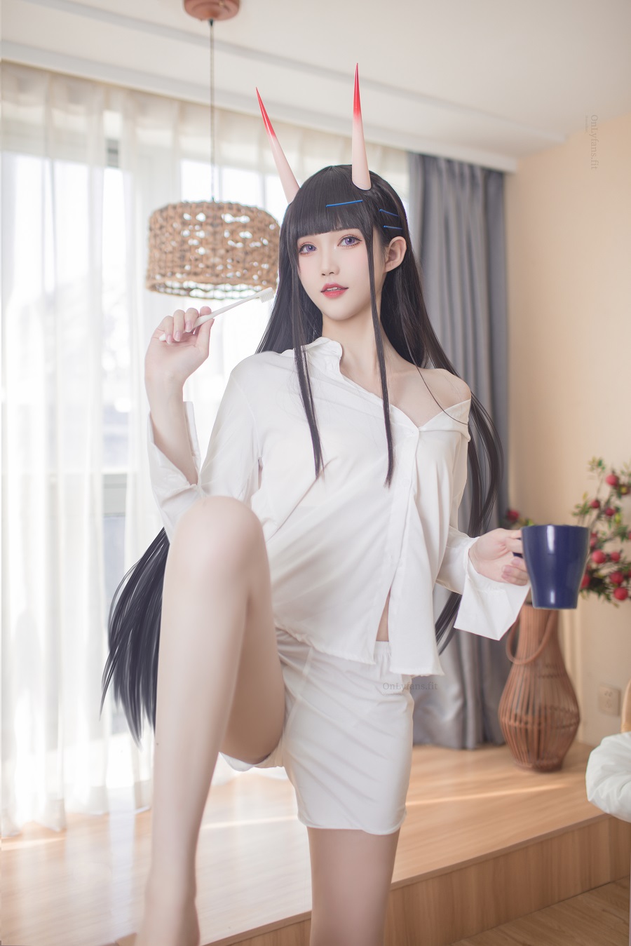 花兮_honoka-能代-宁静的六叠间[18P] 小姐姐 预览2图