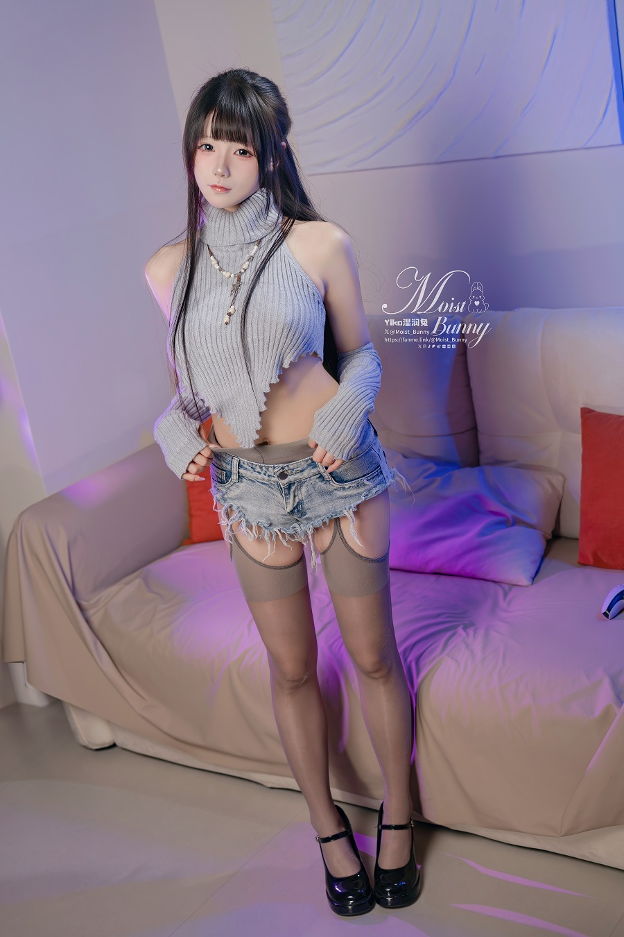 咬一口兔娘-陪玩少女&Gee[140P+2V] 小姐姐 预览1图