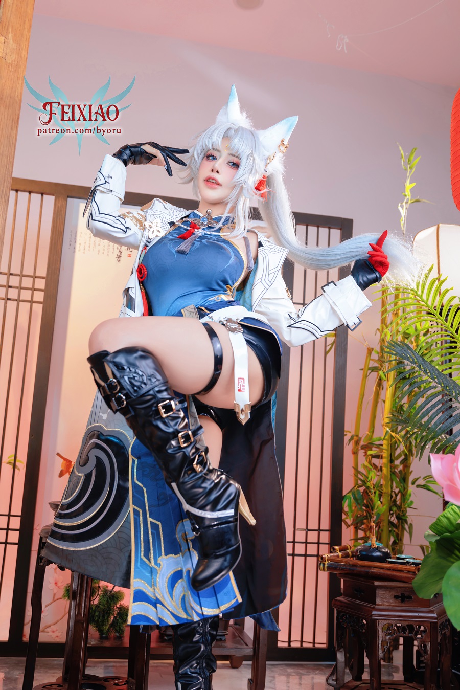 Byoru-Feixiao Honkai Star Rai[69P+39V] 小姐姐 预览1图