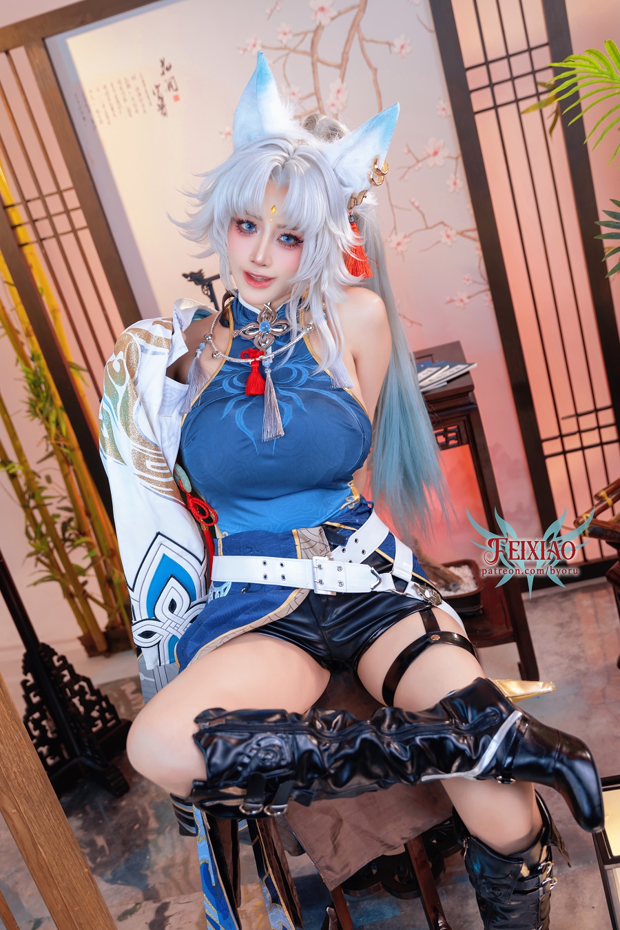 Byoru-Feixiao Honkai Star Rai[69P+39V] 小姐姐 预览2图