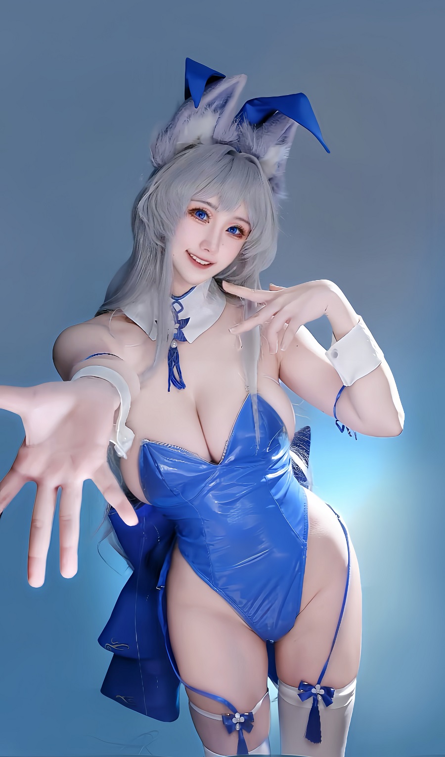 梓猫AzuNyan-舰长图-碧蓝航线-信浓·梦幻奇术兔女郎[10P] 小姐姐 预览1图