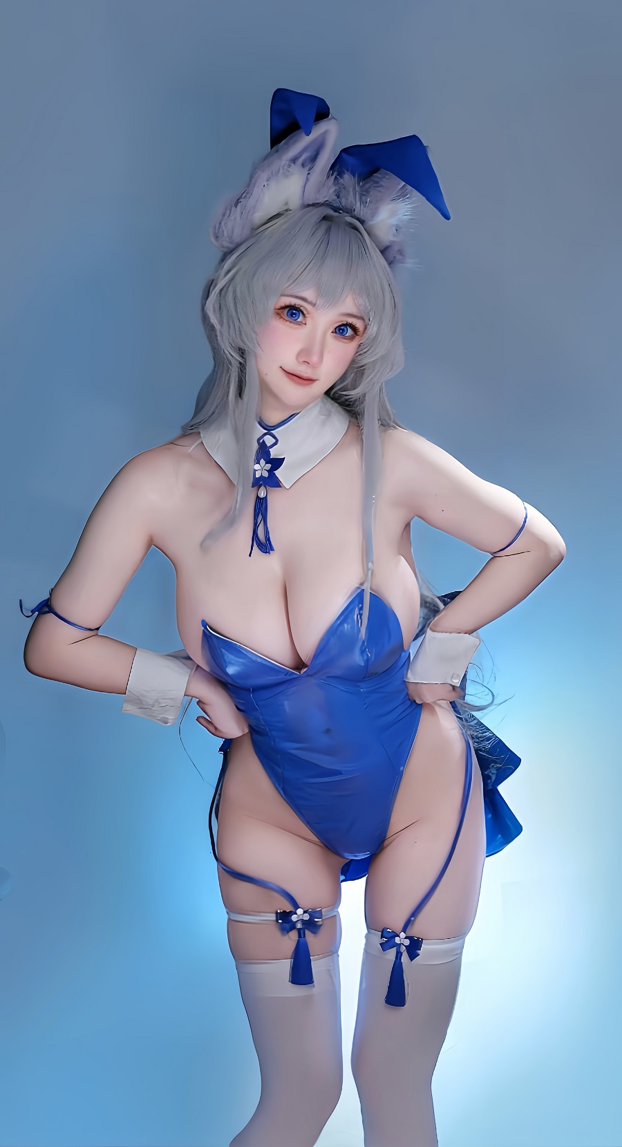 梓猫AzuNyan-舰长图-碧蓝航线-信浓·梦幻奇术兔女郎[10P] 小姐姐 预览2图