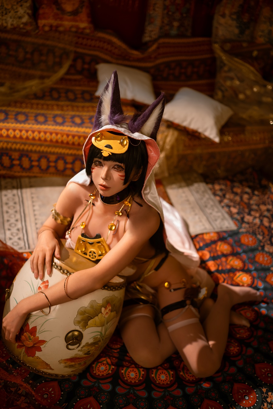 上杉绘黎落-碧蓝航线-武藏同人舞娘[18P] 小姐姐 预览2图
