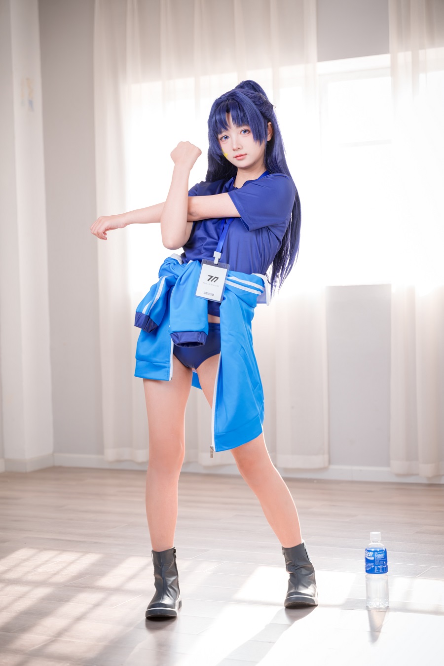 喜欢爱理吗-蔚蓝档案-早濑优香体操服[75P] 小姐姐 预览1图