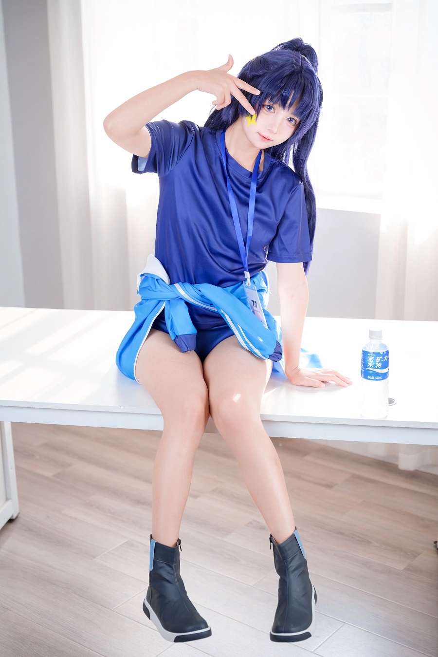 喜欢爱理吗-蔚蓝档案-早濑优香体操服[75P] 小姐姐 预览2图