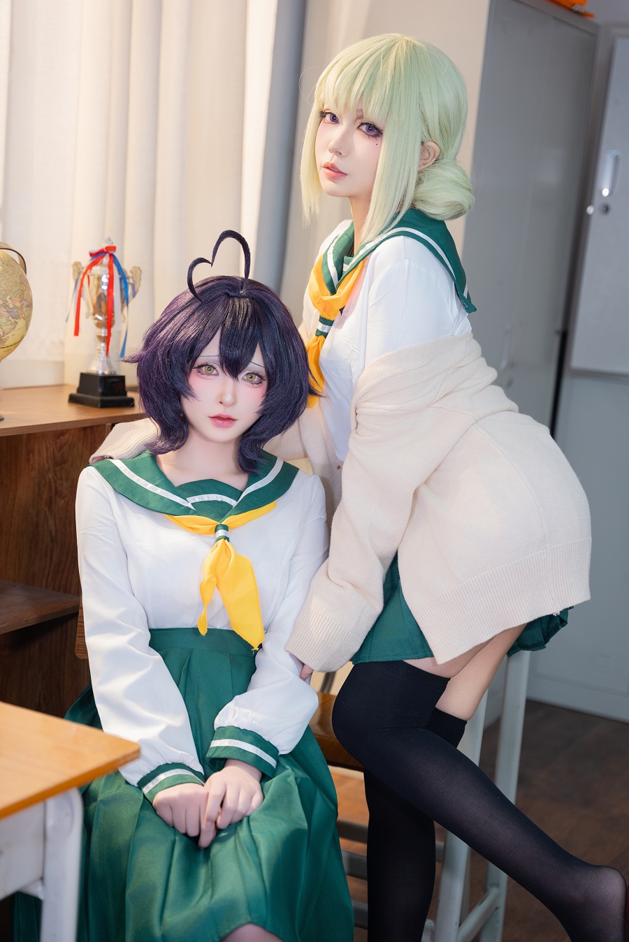 清水由乃&猪突猛蛋-柊舞缇娜JK&阿良河琪舞JK[81P] 小姐姐 预览1图