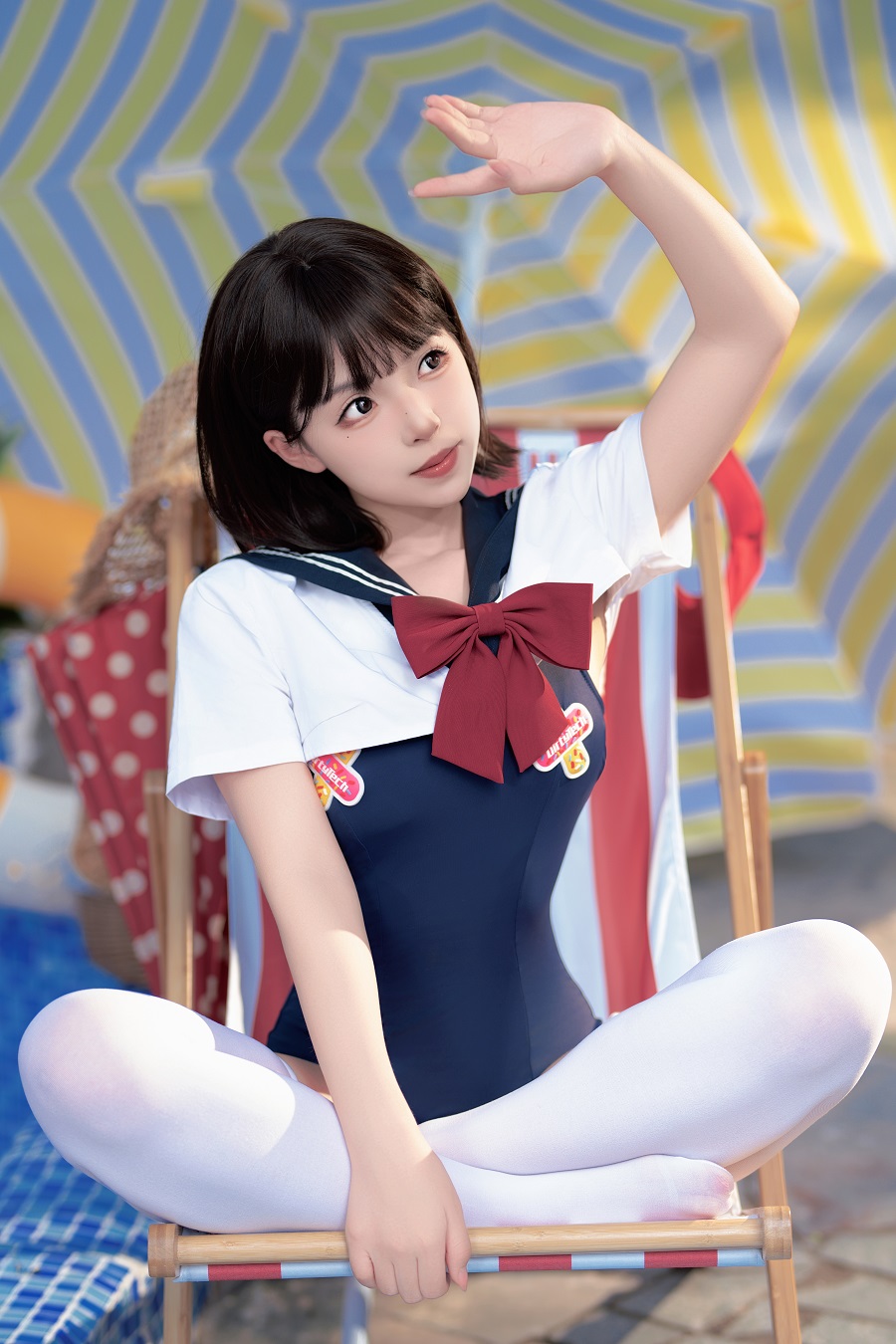 Bangni邦尼-反差JK泳装[97P+7V] 小姐姐 预览1图