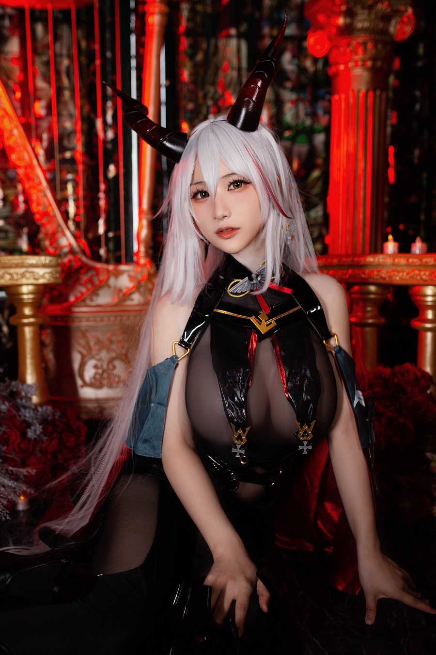 幼愛youmeko-Patreon-碧蓝航线-埃吉尔[17P] 小姐姐 预览2图