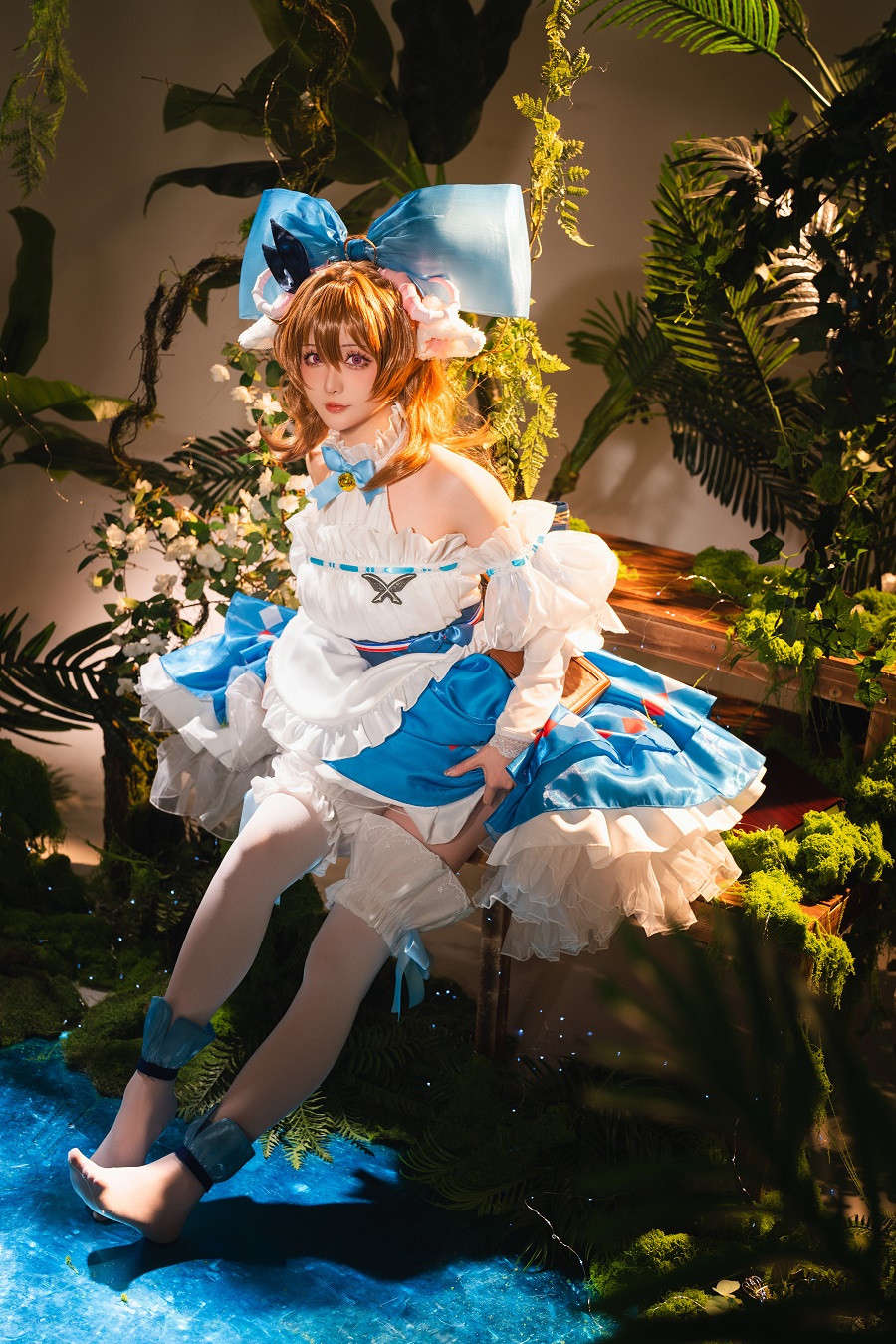 星之迟迟-25年5月计划A-明日方舟-纯烬艾雅法拉·远行前的野餐[34P] 小姐姐 预览3图