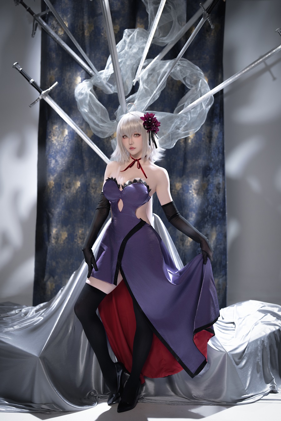 星之迟迟-25年5月计划B-FGO-黑贞德alter嘉年华礼服[33P] 小姐姐 预览1图
