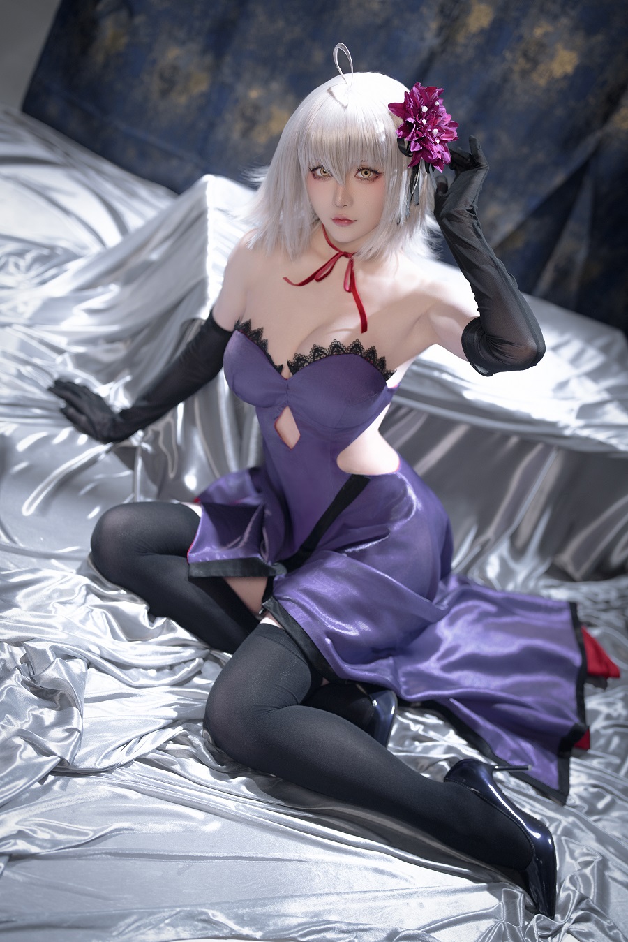 星之迟迟-25年5月计划B-FGO-黑贞德alter嘉年华礼服[33P] 小姐姐 预览3图