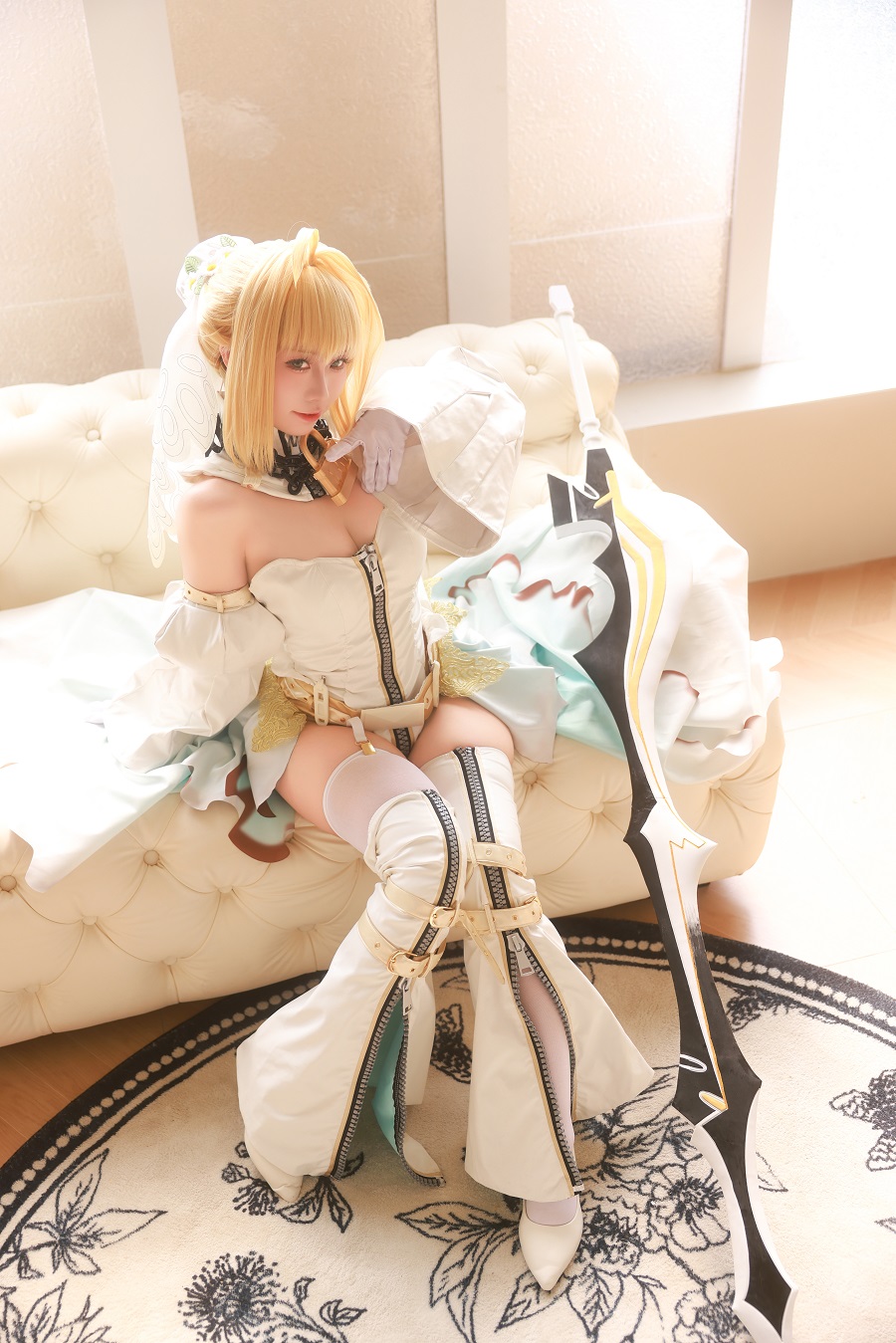 G44不会受伤-FGO-尼禄花嫁[43P] 小姐姐 预览1图