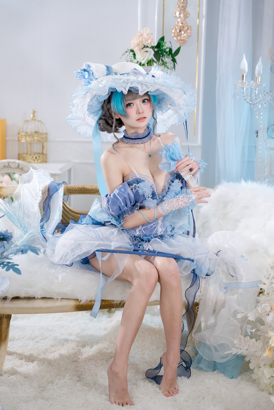 九柒喵-碧蓝航线-柴郡冰雪公主废稿礼服[32P] 小姐姐 预览1图