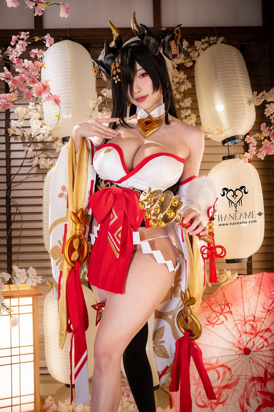 雨波_HaneAme-色欲邪羊巫女寫真書[88P] 小姐姐 预览1图