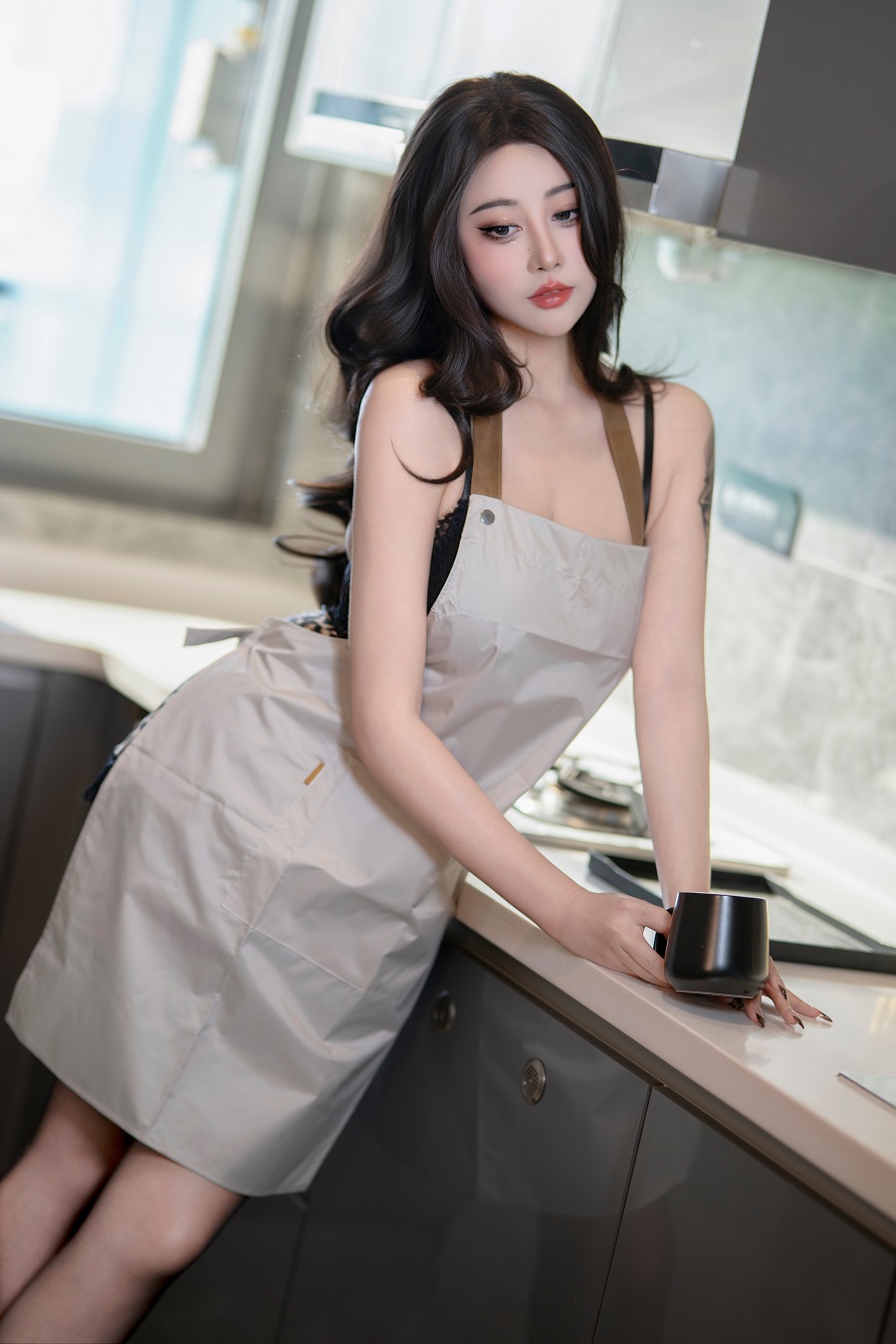 奈汐酱nice-豹纹家庭主妇[80P+1V] 小姐姐 预览1图