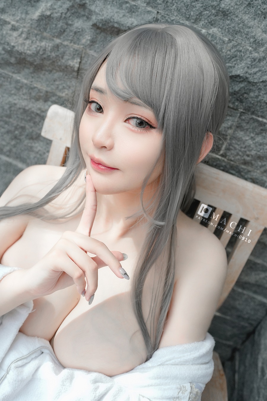 Machi馬吉-溫泉浴巾2[29P] 小姐姐 预览1图
