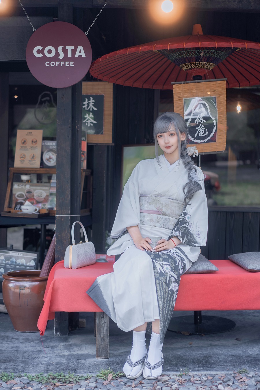 Machi馬吉-和服少女[30P] 小姐姐 预览2图