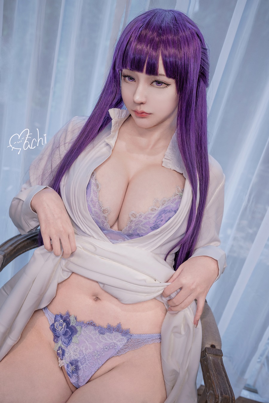 Machi馬吉-葬送的芙莉蓮-菲倫[35P] 小姐姐 预览3图