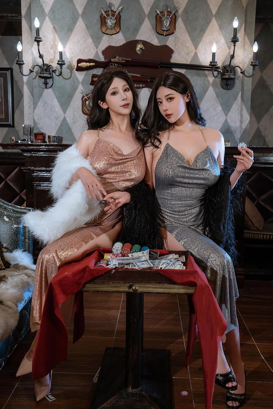 云溪溪-奶桃&奈汐酱nice-象牙塔[70P+1V] 小姐姐 预览1图