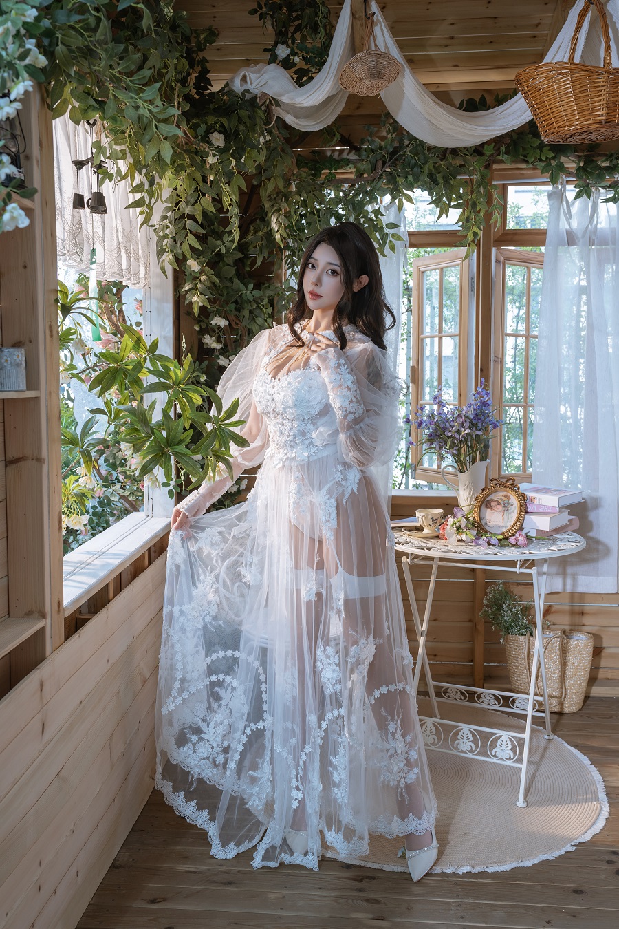 奈汐酱nice-下午茶[80P] 小姐姐 预览1图