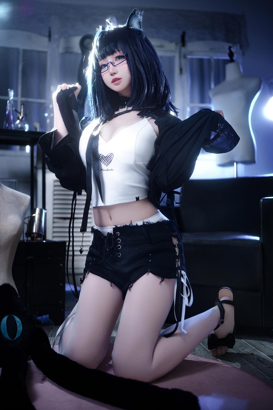 焖焖碳-舰长图-黑茶子[22P] 小姐姐 预览2图