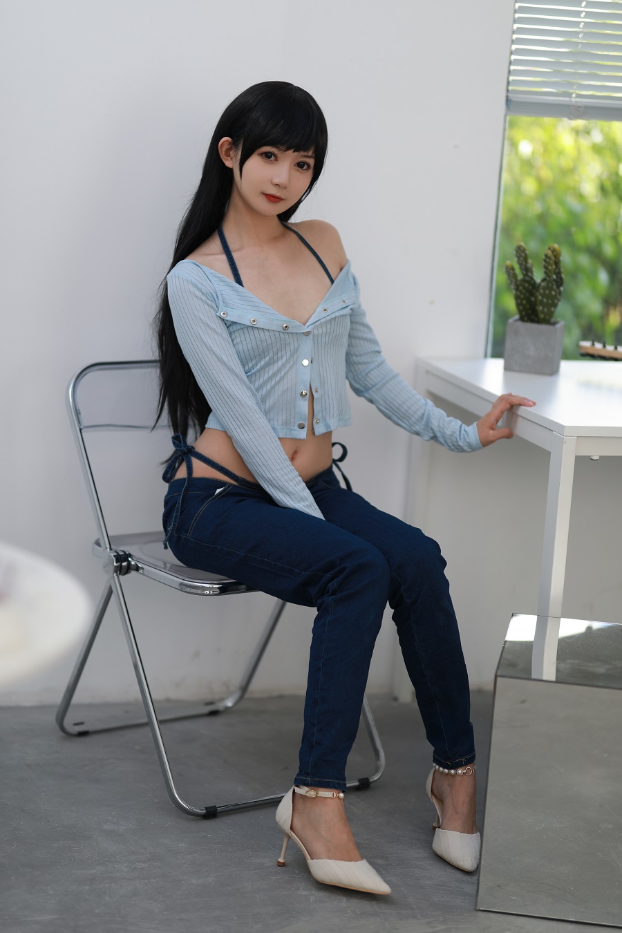 51酱-吉他妹妹牛仔裤[26P] 小姐姐 预览1图