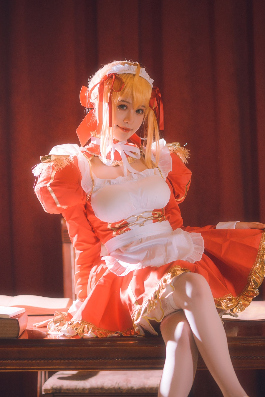 千反田鹿子-FGO-尼禄女仆[34P] 小姐姐 预览2图