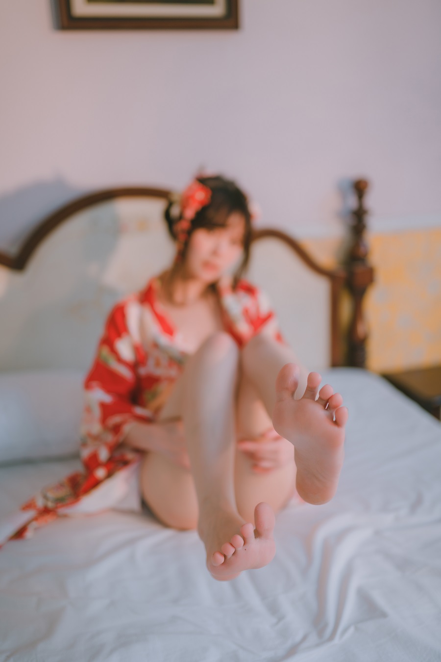 千反田鹿子-室内浴衣私房[49P] 小姐姐 预览3图