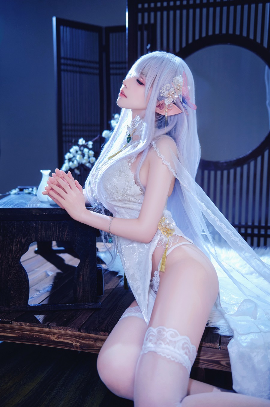 Shika小鹿鹿-碧蓝航线写真本-阿尔比恩[40P] 小姐姐 预览1图