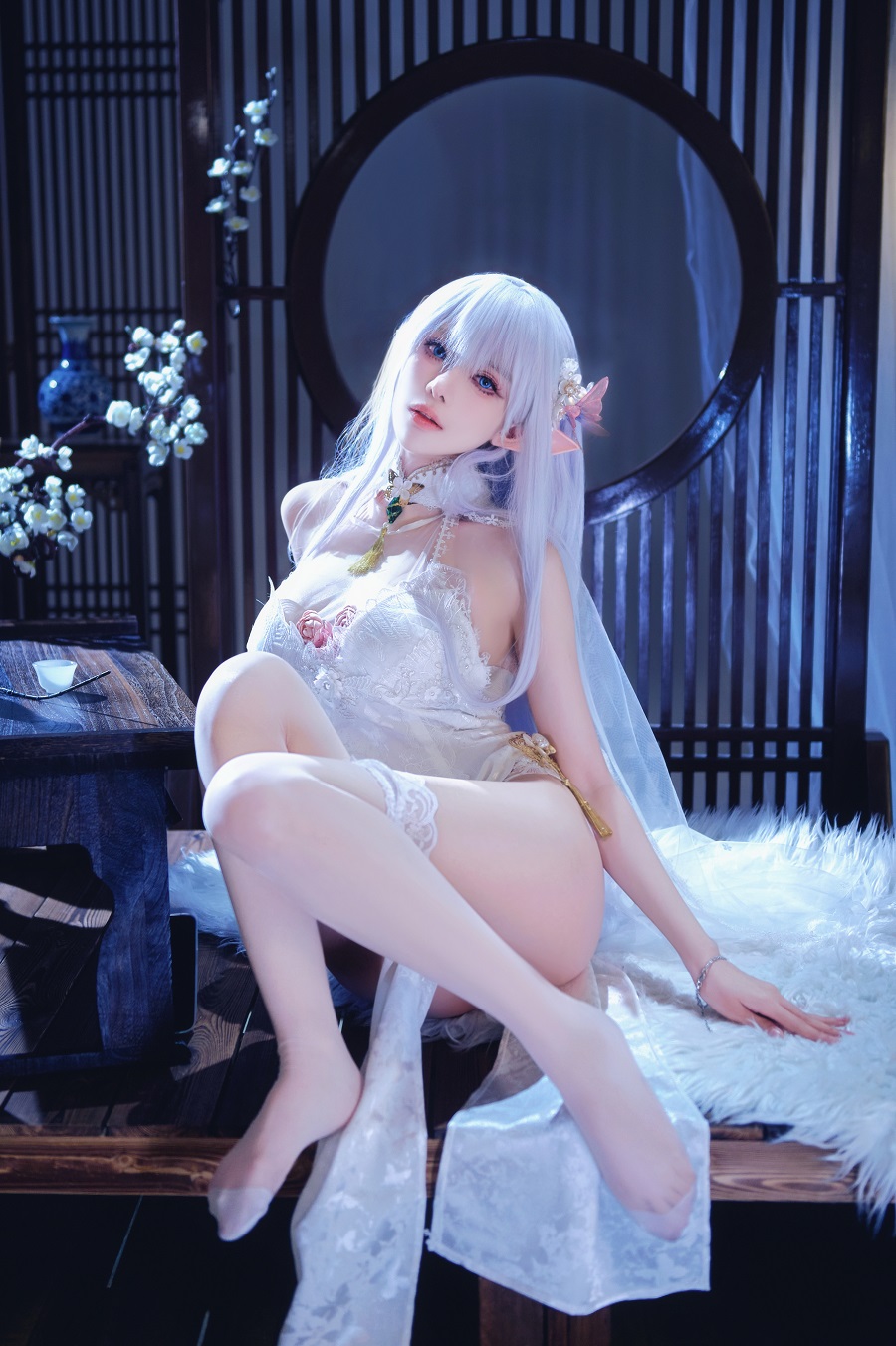 Shika小鹿鹿-碧蓝航线写真本-阿尔比恩[40P] 小姐姐 预览2图