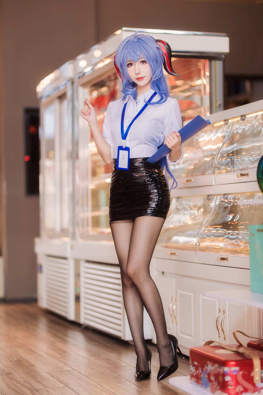 仙女月-原神-甘雨OL[34P] 小姐姐 预览1图