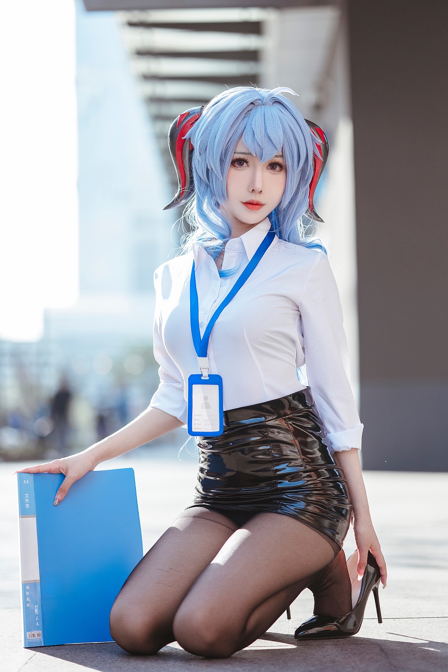 仙女月-原神-甘雨OL[34P] 小姐姐 预览3图