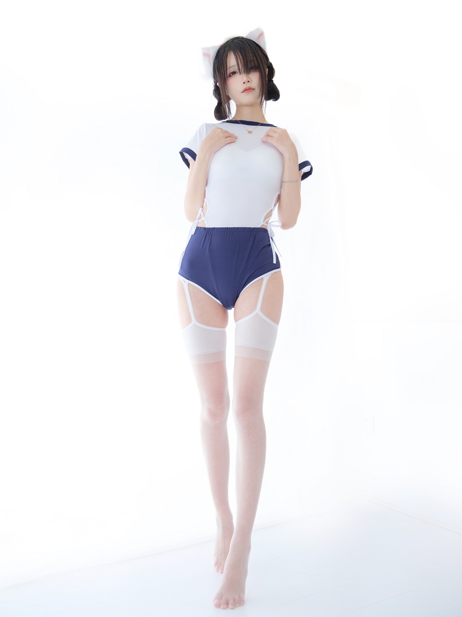 五更百鬼-舰长图-体操服猫耳[25P] 小姐姐 预览1图