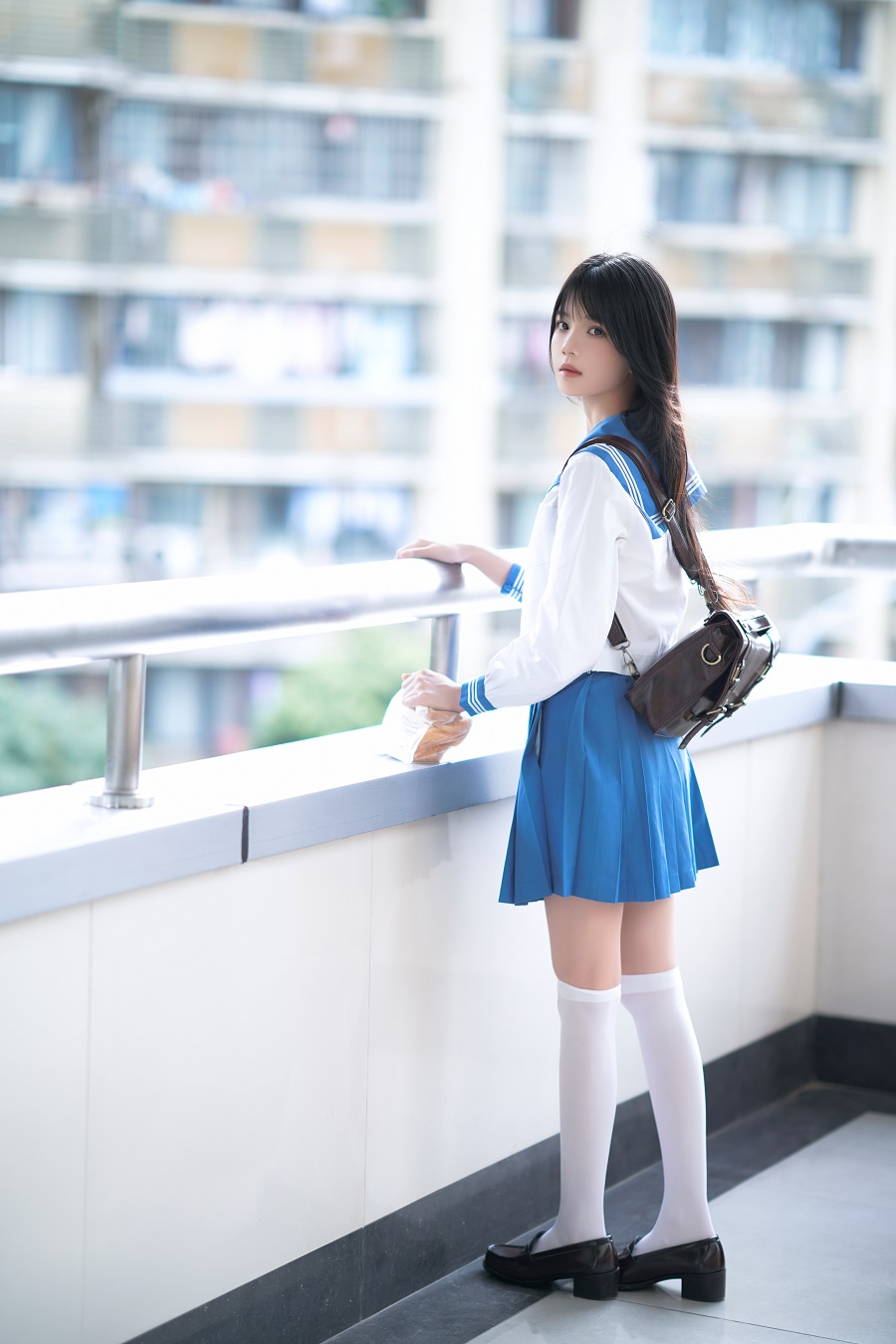 桜桃喵-地铁JK[33P] 小姐姐 预览2图