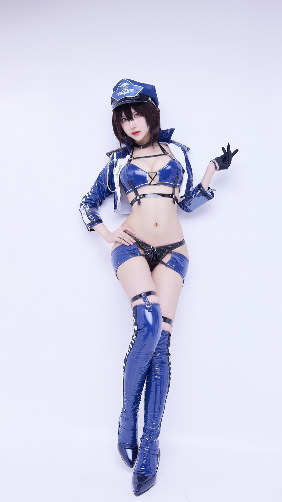 Shika小鹿鹿-碧蓝航线-巴尔的摩赛车服[9P] 小姐姐 预览1图
