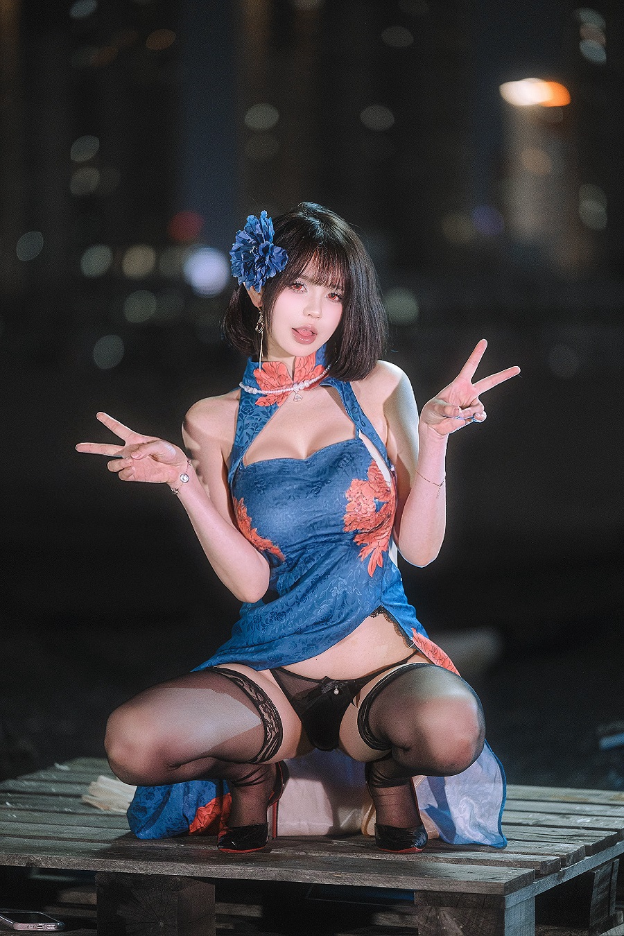 Tina很妖孽呀-碧蓝航线-建武旗袍[39P] 小姐姐 预览3图