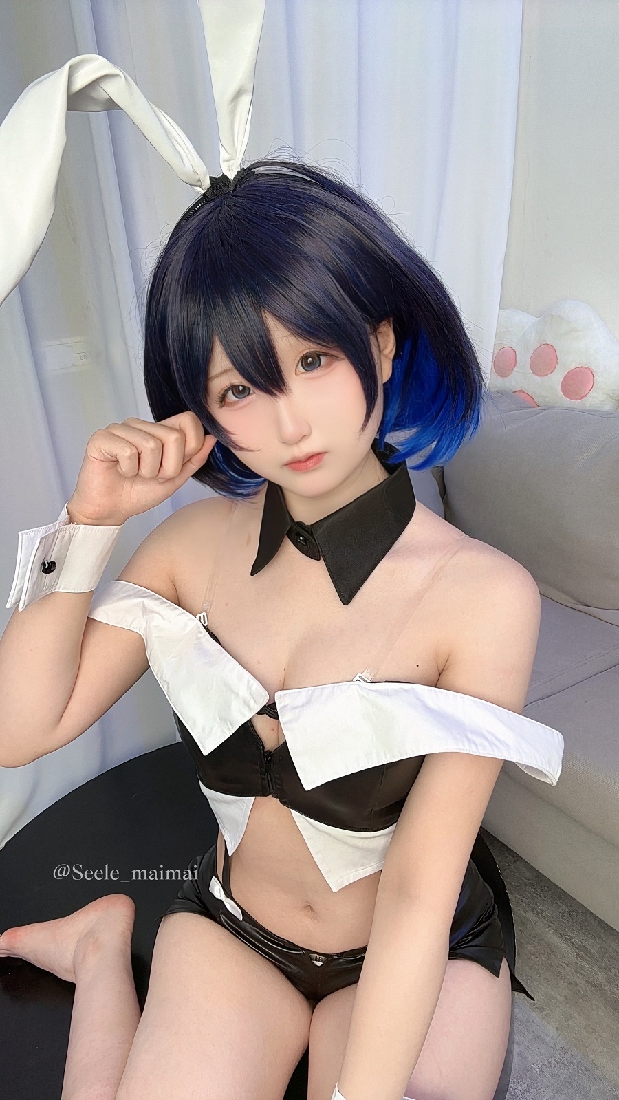 Seele麦麦-崩坏3-希儿限定兔女郎[83P] 小姐姐 预览3图