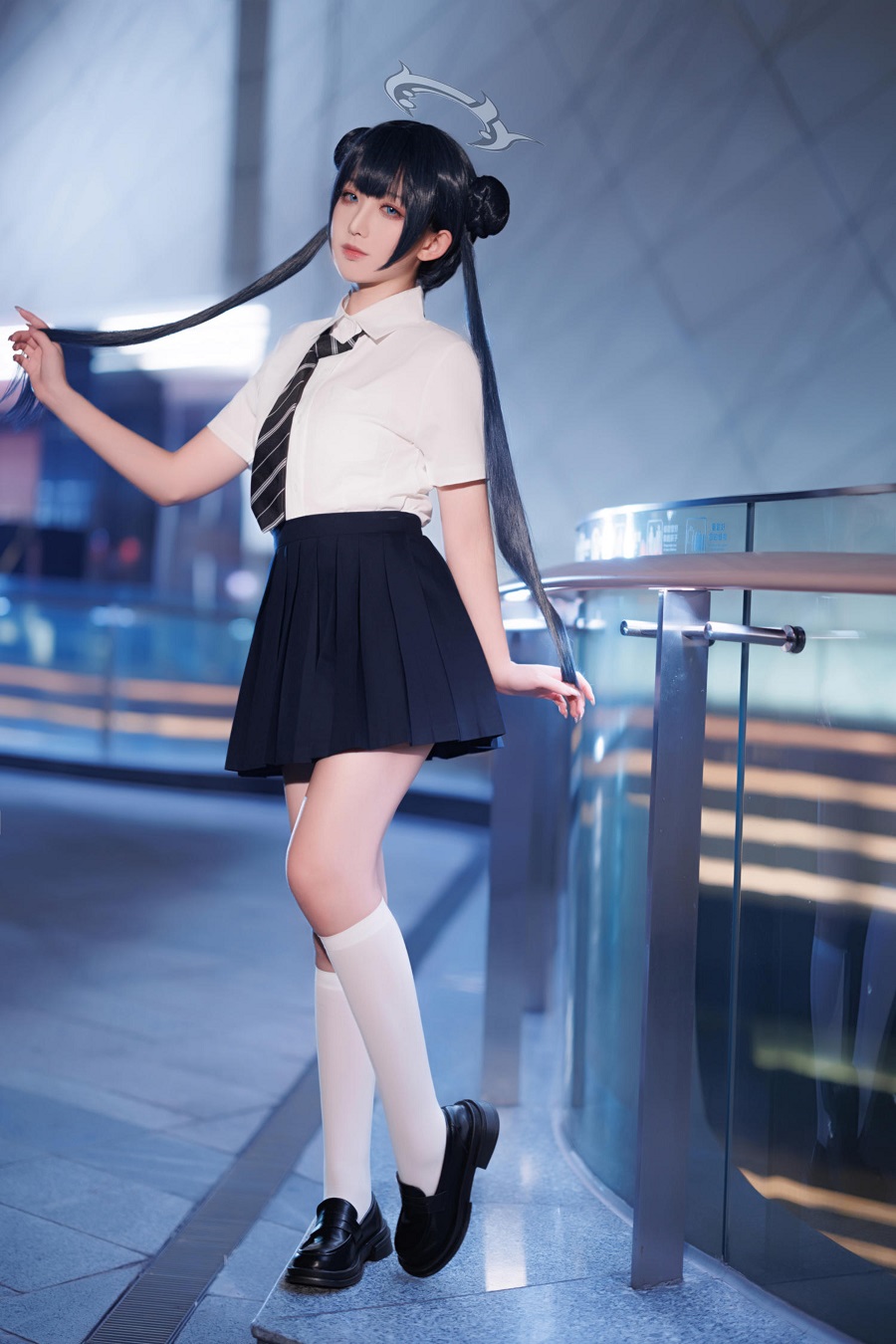 封疆疆v-蔚蓝档案-妃咲JK[33P] 小姐姐 预览3图