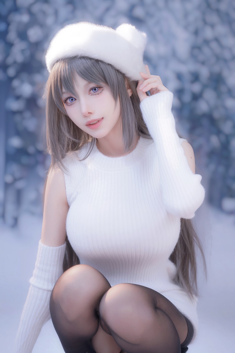 Shika小鹿鹿-麻衣学姐[25P] 小姐姐 预览1图