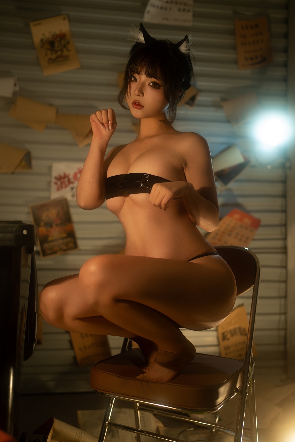 Yuuhui玉汇-捉猫记[120P] 小姐姐 预览2图