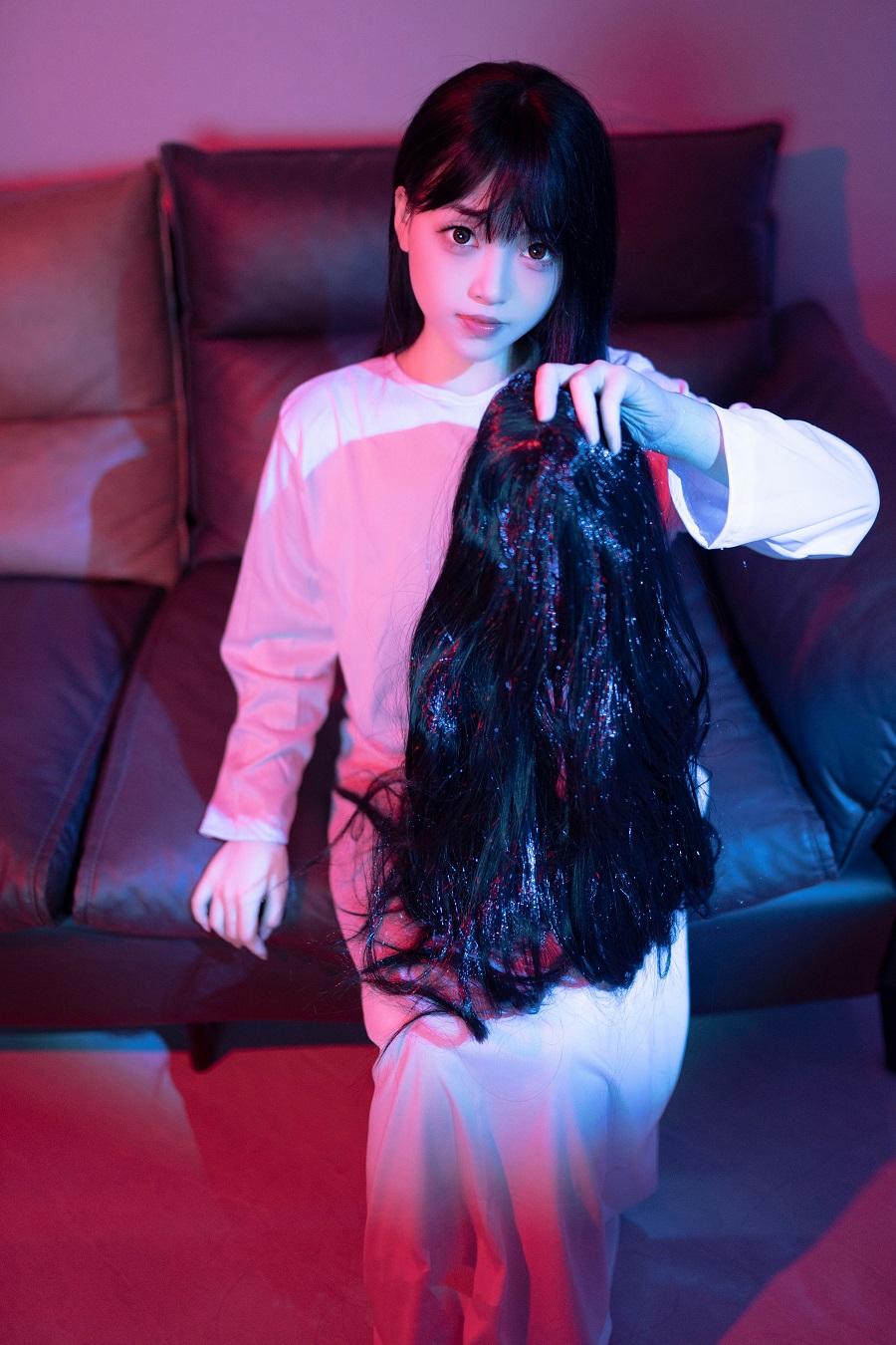 Bangni邦尼-万圣节派对-贞子女友[90P] 小姐姐 预览1图