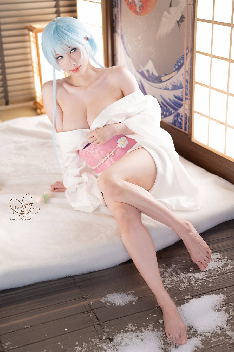 雨波_HaneAme-靈異教師神眉-雪女[38P] 小姐姐 预览1图