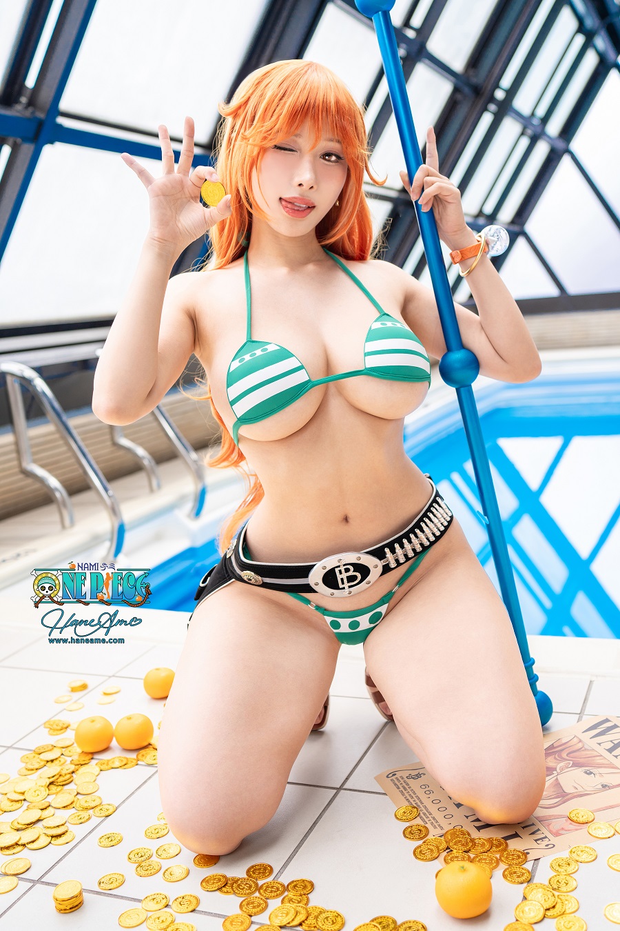 雨波_HaneAme-海賊王-娜美寫真書[58P] 小姐姐 预览2图