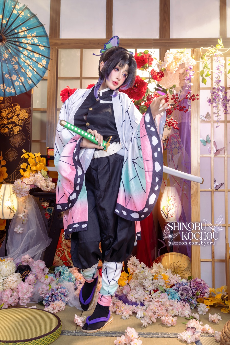 Byoru-Shinobu Demon Slayer[75P+27V] 小姐姐 预览1图