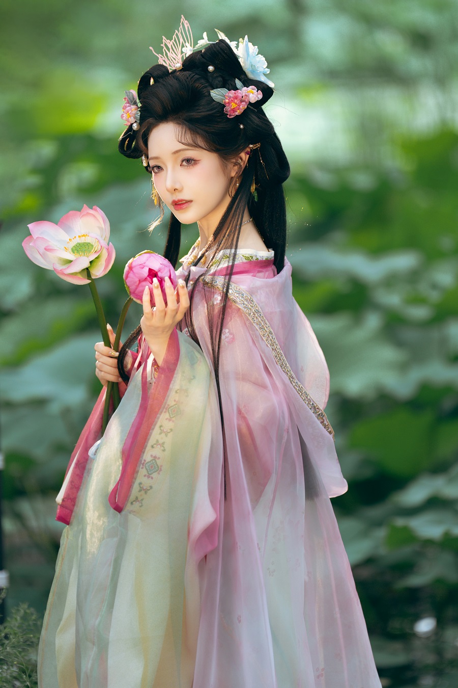 雯妹不讲道理-2025年中秋节特辑-古风汉服[20P] 小姐姐 预览1图